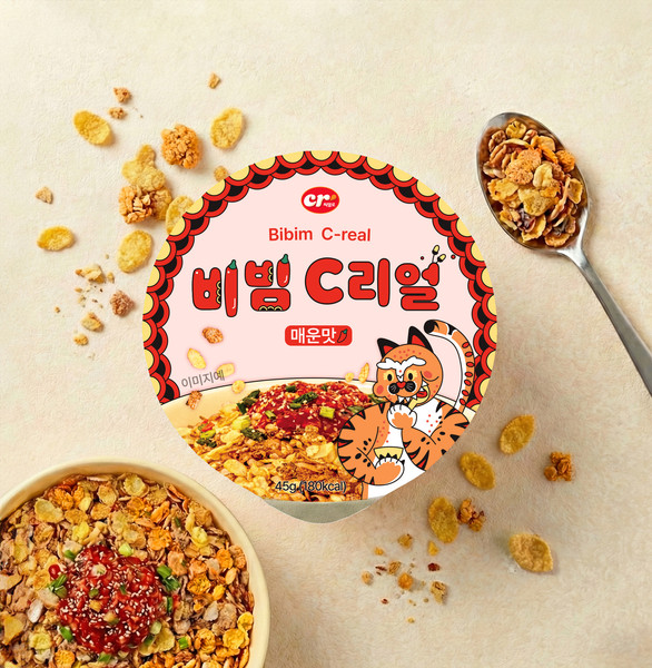 비빔컵 C리얼 매운맛 Bibim C-real